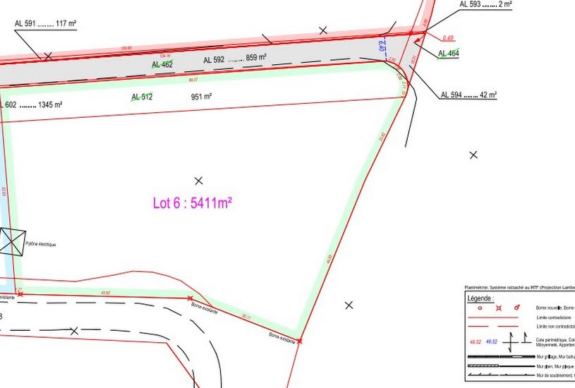  Vente Terrain à bâtir - à Auxerre (89000) 