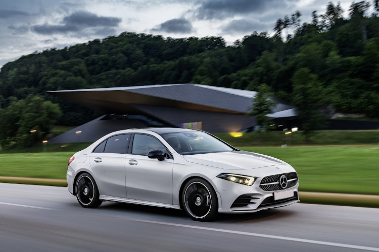 A new segment of clients will be created with Mercedes-Benz’s smallest saloon range. Picture: SUPPLIED