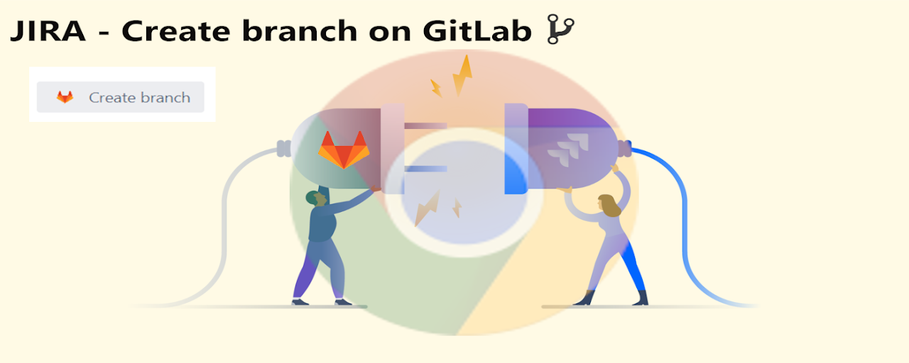 Jira Gitlab integration - New branch button Preview image 2