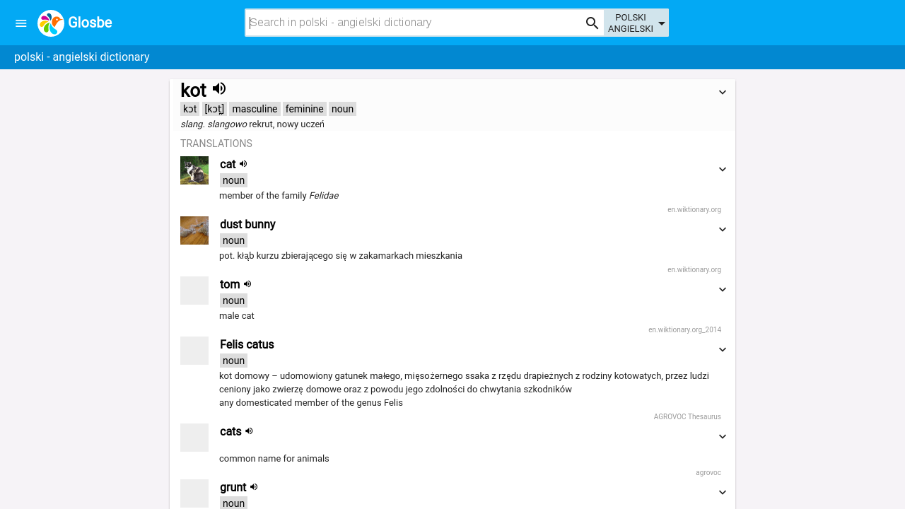 Glosbe Dictionary Android Apps on Google Play