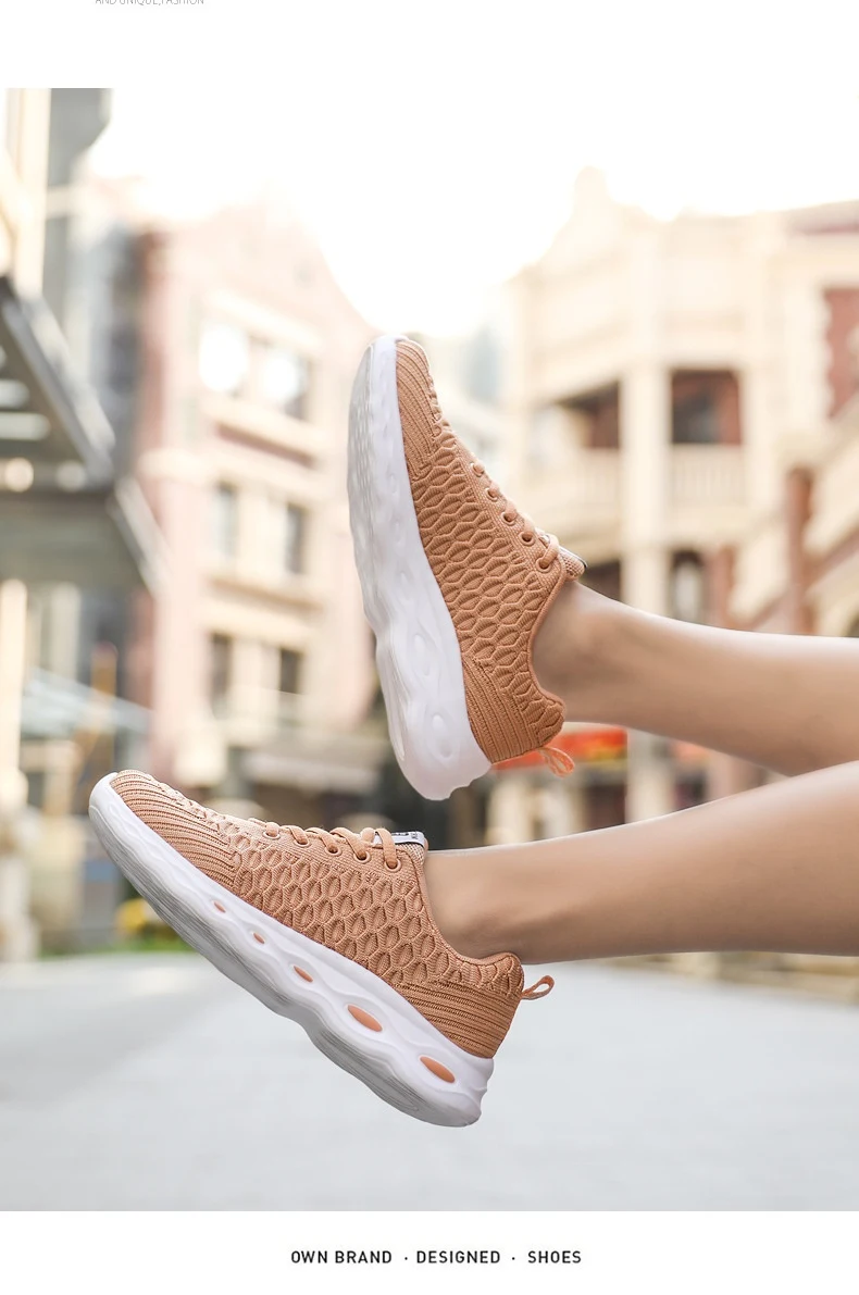 Title 6, Dames Mesh Surface Lichtgewicht Casual Sneakers