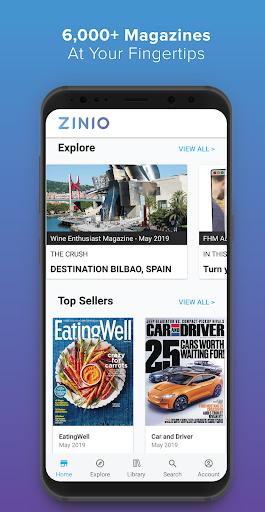 Screenshot ZINIO - Magazine Newsstand