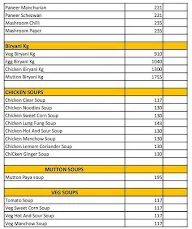 The Royal King Hyderabadi Biryani menu 2