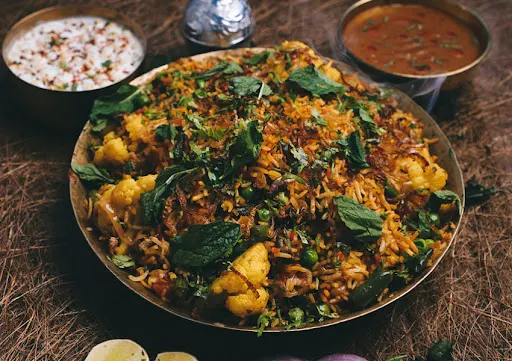 Hyderabadi Paneer Biryani