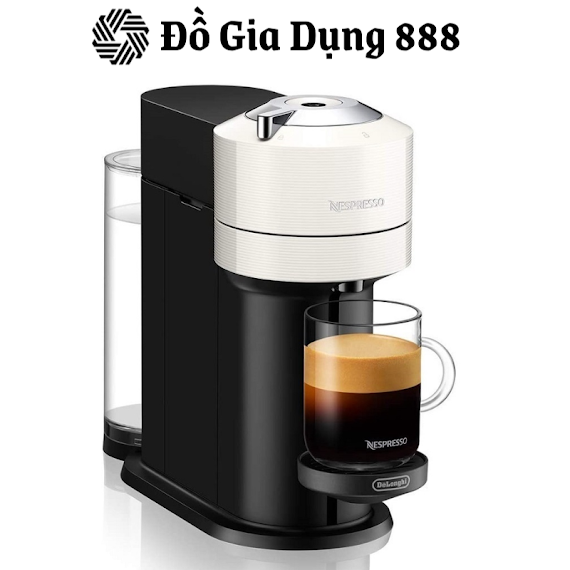 Máy Pha Cà Phê Viên Nén Delonghi Env120.W Nespresso Vertuo Next Basic, Dung Tích 1.1L, 19 Bar, Nhập Đức, Bh 12 Tháng