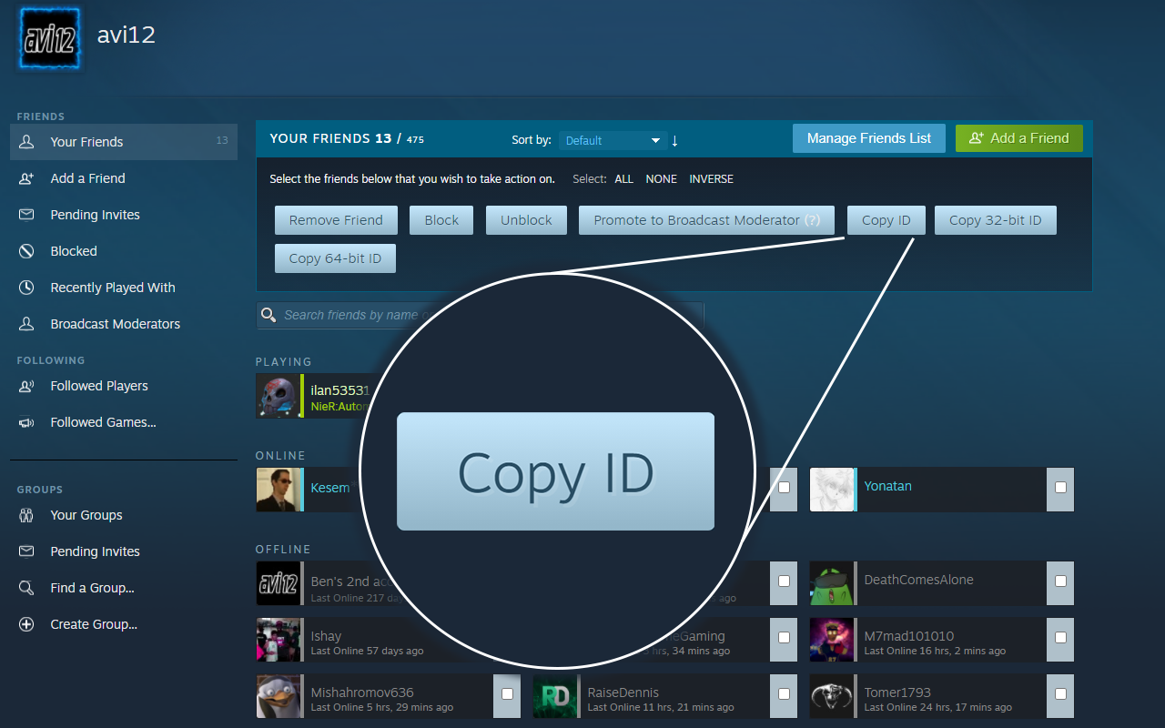 Steam ID Finder Preview image 3