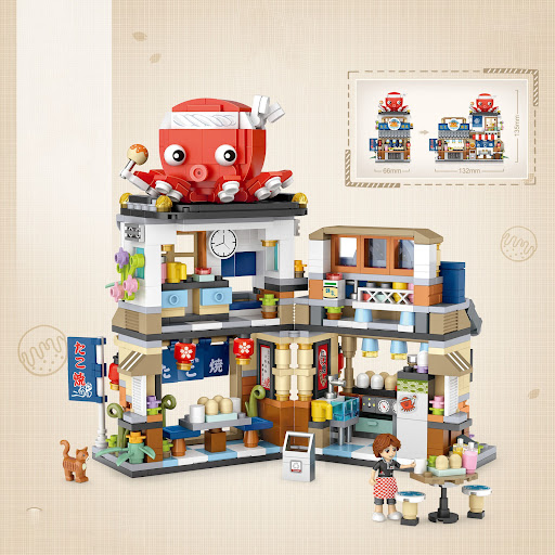 Title 5, Takoyaki & Shaved Ice Shop Building Blocks