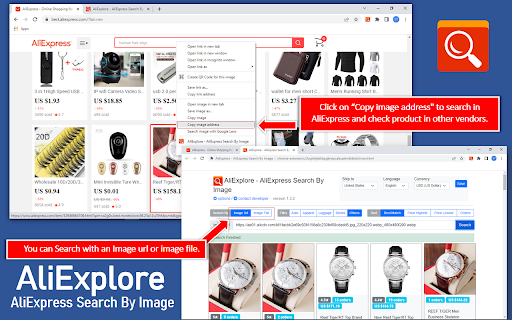 AliExplore - AliExpress Search By Image