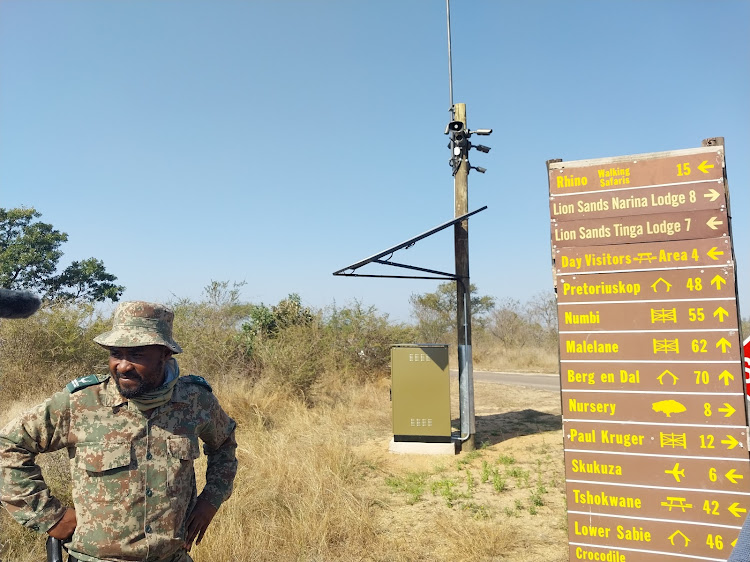 Samuel Madalane says the camera system is helping the fight against rhino poaching in the Kruger National Park.