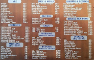 Vantashala Andhrastyle menu 1