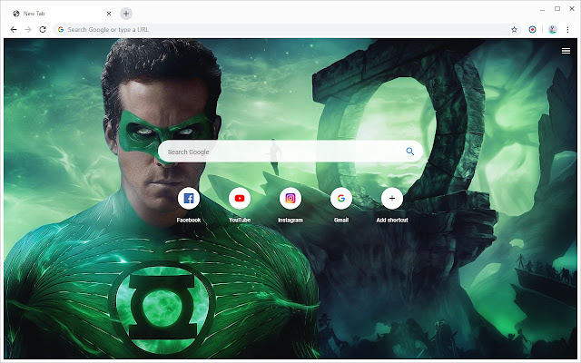 Green Lantern Wallpapers New Tab