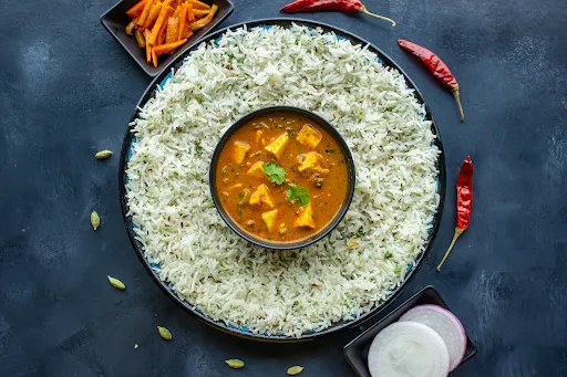 Paneer Masala With Jeera Rice