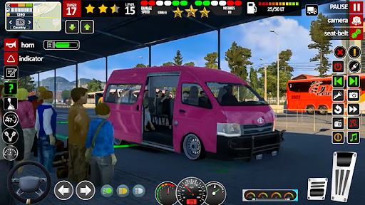 Screenshot City Van Driving Game Offline