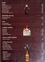 Lobo's Palm menu 1