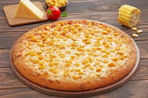 Cheese And Corn Pizza