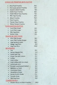 The Prantha Junction menu 3