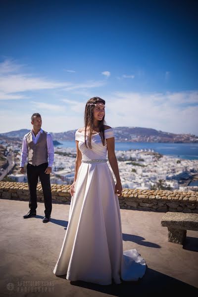 Wedding photographer Apostolos Sahas (apostolossahas). Photo of 19 June 2019