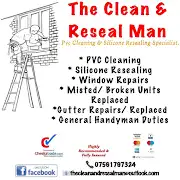 The Clean and Reseal Man Logo