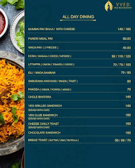 Vved Veg Restaurant menu 3