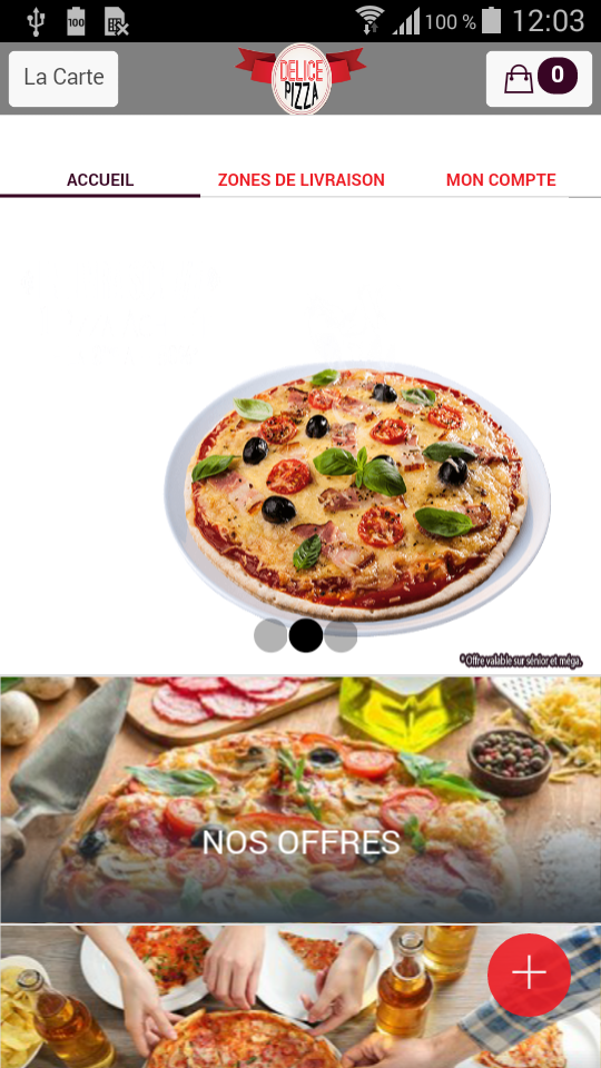 Pizza Delice Cachan Screen 1