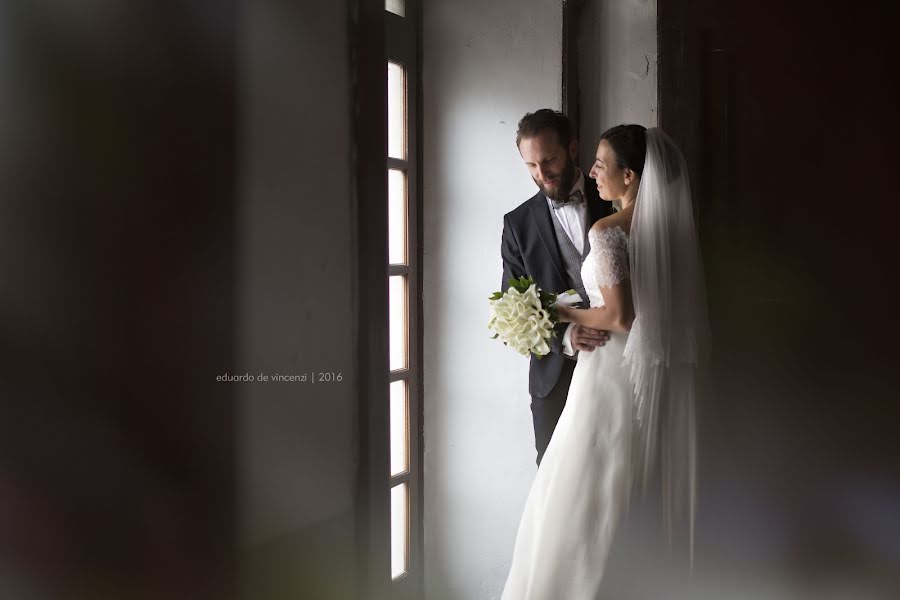 Wedding photographer Eduardo De Vincenzi (devincenzi). Photo of 17 June 2017