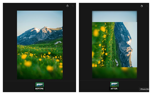 WhatsApp Image Rotator screenshot 1