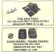 Wahe Guru Caterers menu 1