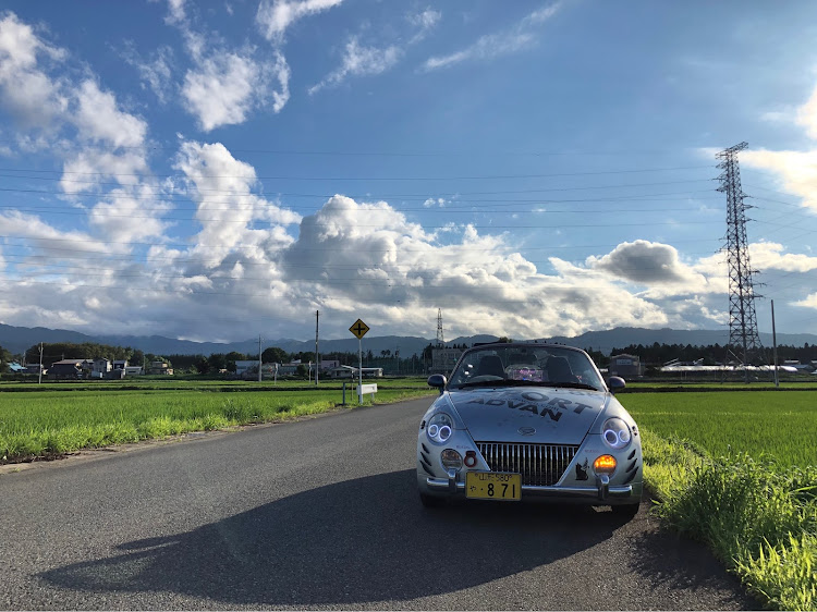 コペンのドライブ・田舎の風景・萬世大路・オープンドライブに関するカスタム事例の投稿画像1枚目