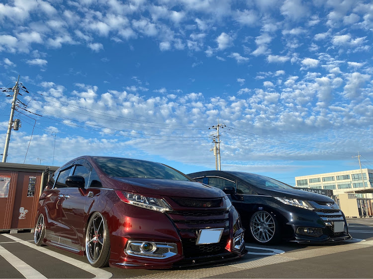 オデッセイのオデッセイRC1・iPhone撮影・快晴・プチオフ会・ステップワゴンに関するカスタム事例の投稿画像4枚目