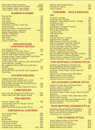 Chincholi Wines Malad menu 3