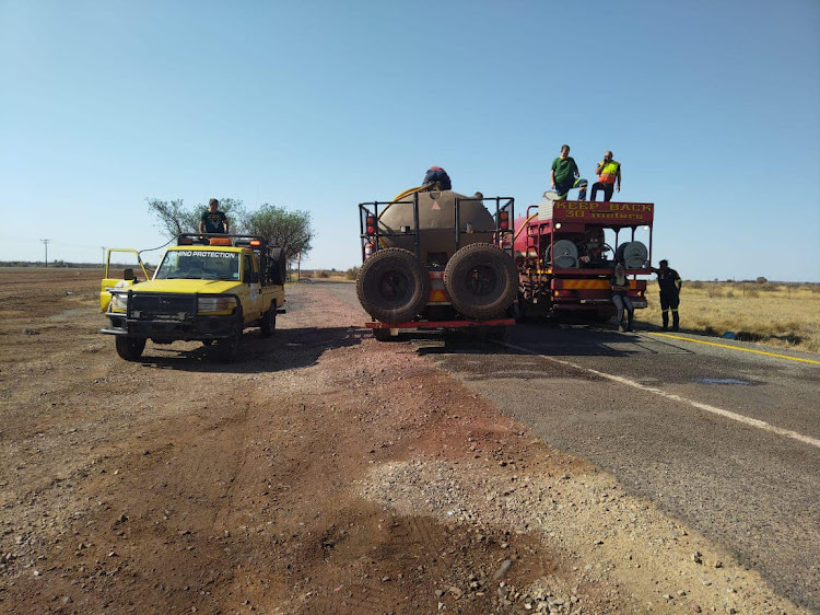 Rhino Security company works with farmers and NGOs in the region when there are fires.