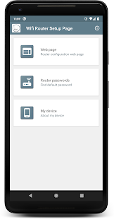 WIFI ROUTER PAGE SETUP Screenshot