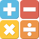 Brain training in math icon