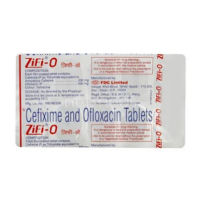 ZIFI O 100MG DT TAB 10'S