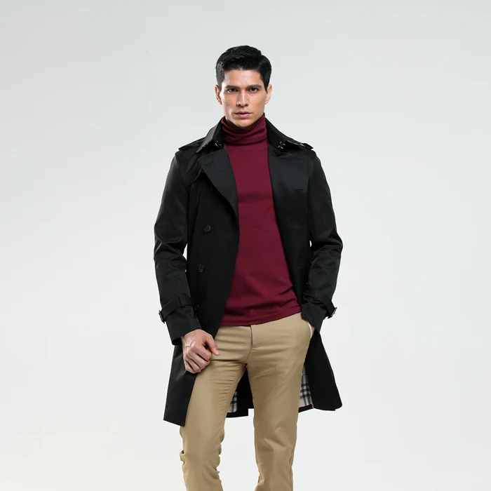 Cappotto Coreano da Uomo di Mezza Età Stile Moderno Giacca Elegante e Calda per Uomini Maturi Capo d'Abbigliamento Esterno Confortevole e alla Moda