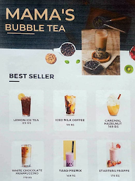 Mama's Bubble Tea menu 2