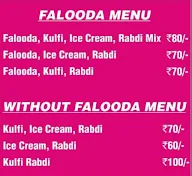 Nb Falooda Ice Cream menu 3