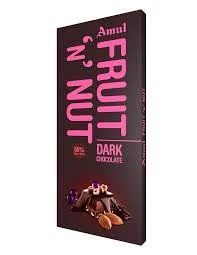 Amul Dark Chocolate Fruit & Nut - 40 gm