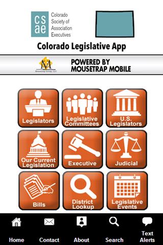 CSAE Colorado Legislative App