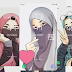 Hijab Cartoon Islamic Girl Wallpaper