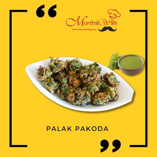 Palak Pakoda (10 Pcs)