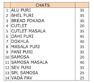 Panchamukhi Mess menu 6