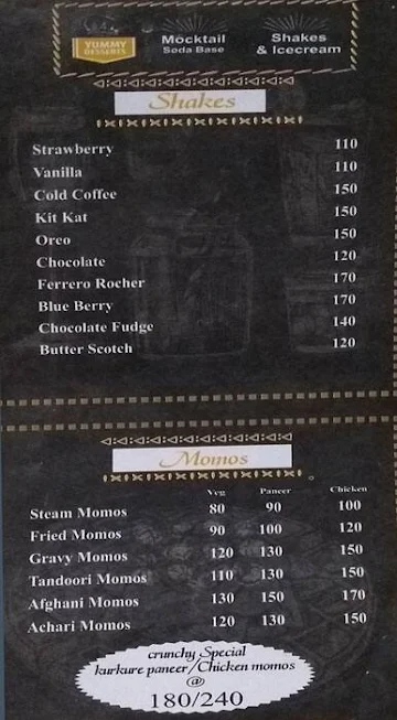 Hunger House menu 