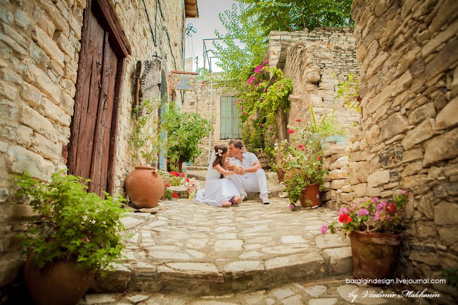 Wedding photographer Vladimir Makhonin (baralgindesign). Photo of 4 November 2013