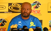 Sundowns coach Manqoba Mngqithi during media open day at Chloorkop on September 29.