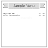 Shree Shegaon Kachori Center menu 2