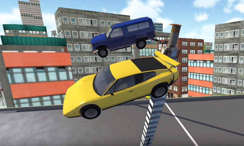   Chained Cars Stunt Race- 스크린샷 