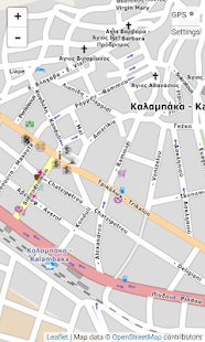 Map of Meteora - náhled