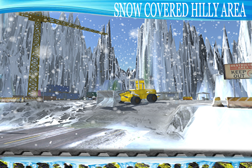 Winter Snow Plow Truck Sim 3D