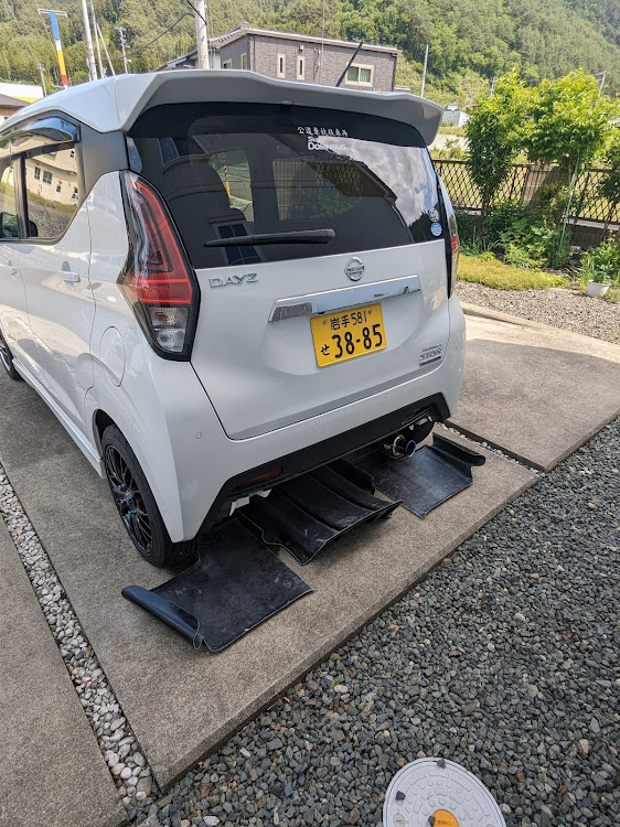 デイズハイウェイスターのeurouエアロ・ディフューザー・デイズハイウェイスターGターボプロパイロットエディション・走り屋仕様に関するカスタム事例の投稿画像1枚目